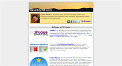 Desktop Screenshot of davekoelle.kapowee.com